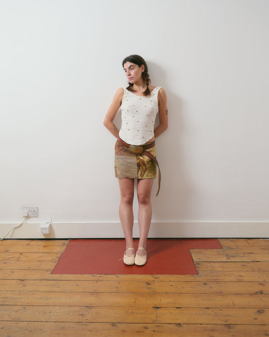Studded Ballet Tank